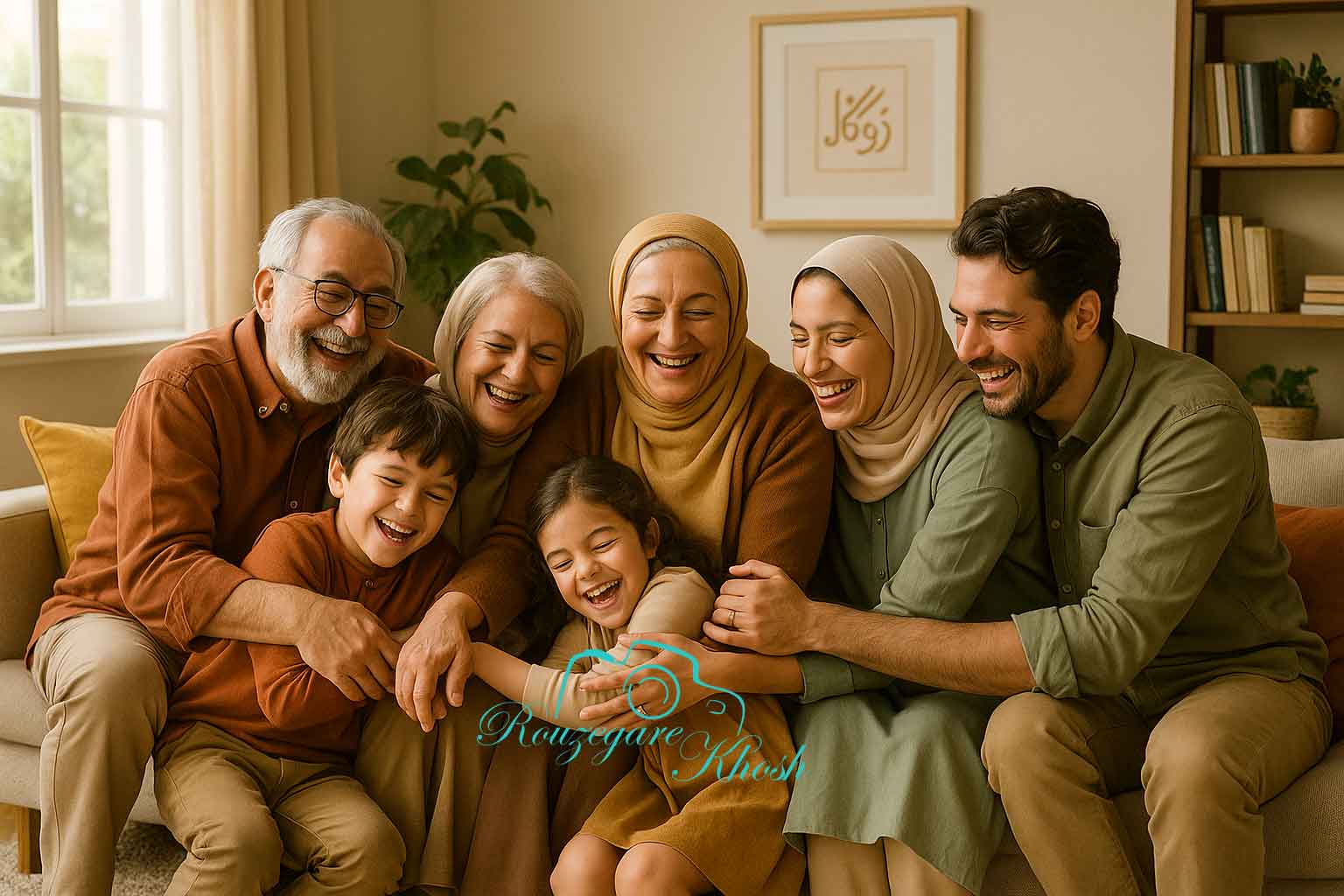 عکاسی خانوادگی در منزل
