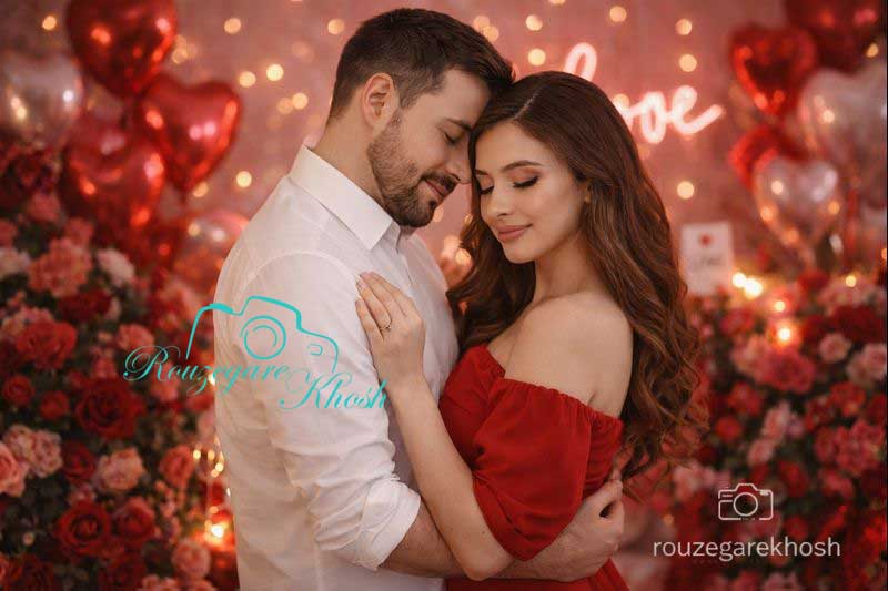 بهترین و خاص ترین دکور های و لوکیشن های عکاسی ولنتاین وعکاسی روز عشق